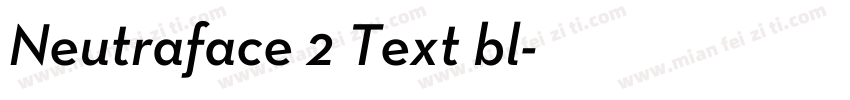 Neutraface 2 Text bl字体转换